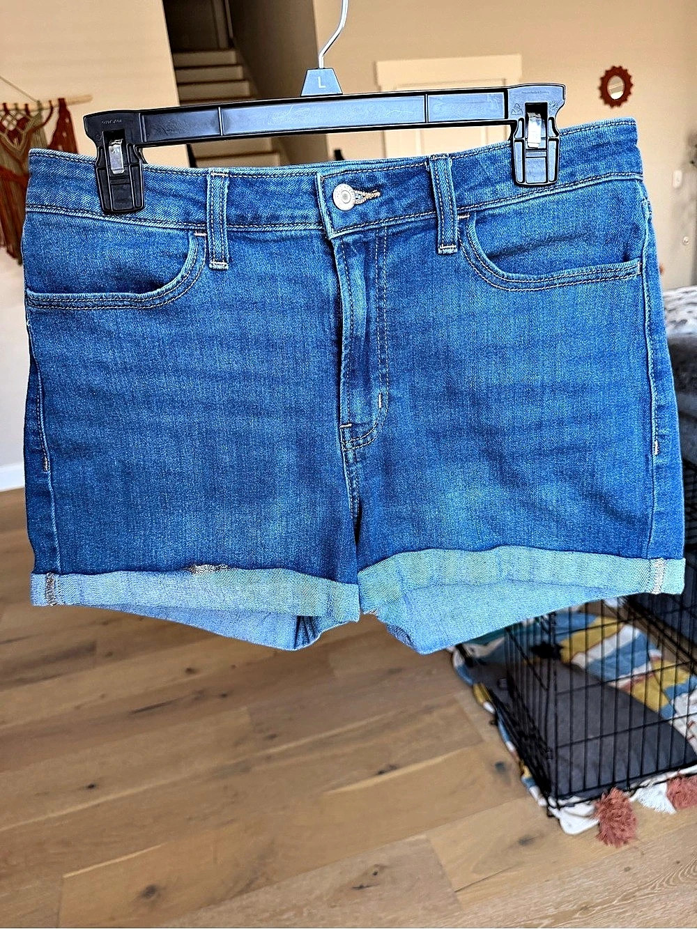 Old Navy High-Waisted Wow Jean Shorts Size 10